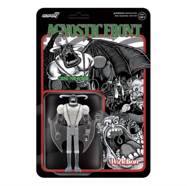 Agnostic Front Reaction Figure - Eliminator (Grayscale) super 7