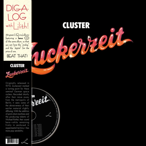 Cluster ‎– Zuckerzeit Label: Lilith ‎– LR333 Format: Vinyl LP