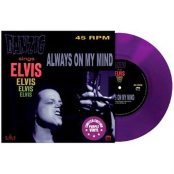 Danzig Sings Elvis Artist Danzig Format:Vinyl / 7" Single Coloured Vinyl Label:Cleopatra Records Catalogue No:CLOS2085