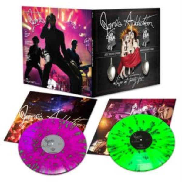 Alive at Twenty-five  Jane's Addiction 2lp Vinyl  Coloured Vinyl (Limited Edition) Cleopatra Records