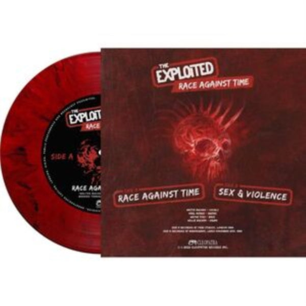 Race Against Time (Red Marble Vinyl) Artist EXPLOITED Format:7" Vinyl Label:CLEOPATRA RECORDS