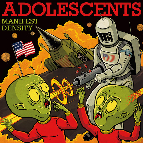 ADOLESCENTS MANIFEST DENSITY (LTD.GOLD VINYL) VINYL LP