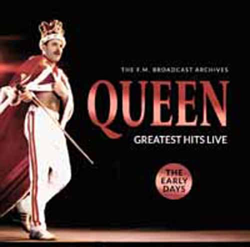 GREATEST HITS LIVE by QUEEN Compact Disc