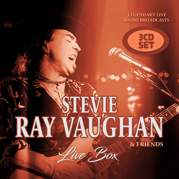 LIVE BOX (3CD) by STEVIE RAY VAUGHN & FRIENDS Compact Disc - 3 CD Box Set  1149972