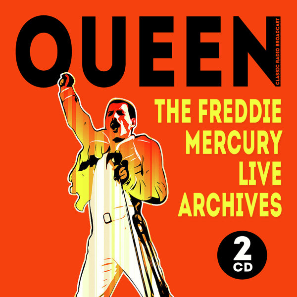 THE FREDDIE MERCURY LIVE ARCHIVES (2CD) by QUEEN Compact Disc Double  1150272