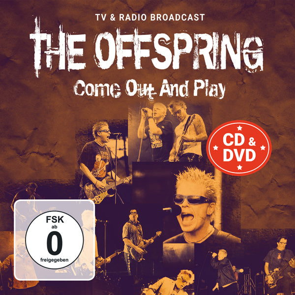 COME OUT AND PLAY / RADIO & TV BROADCAST (CD+DVD) by OFFSPRING, THE Compact Disc Double