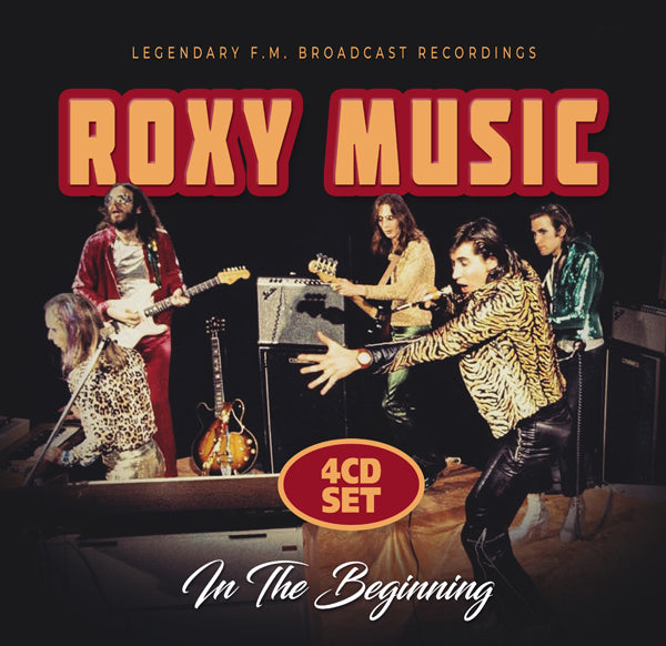 ROXY MUSIC IN THE BEGINNING (4-CD SET) COMPACT DISC - 4 CD BOX SET
