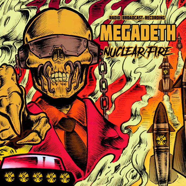MEGADETH NUCLEAR FIRE (YELLOW VINYL) VINYL LP