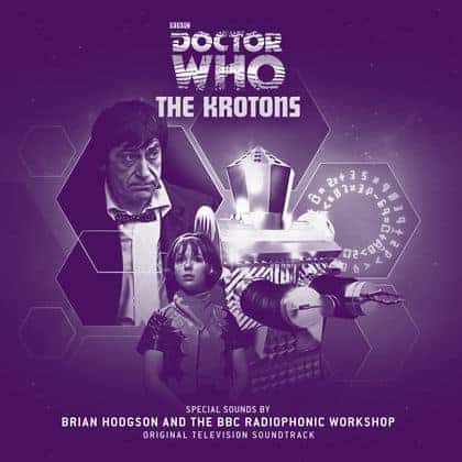 Brian Hodgson And The BBC Radiophonic Workshop ‎– Doctor Who - The Krotons 10" vinyl lp Silva Screen ‎– SILLP1371