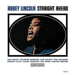 Abbey Lincoln : Straight Ahead vinyl lp x 1    CJS9015