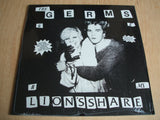 The Germs ‎– Lion's Share clear vinyl lp oz fanclub issue