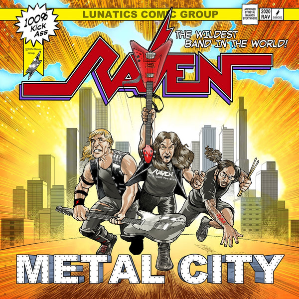 METAL CITY by RAVEN Compact Disc Digi 241242