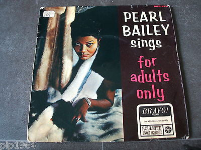 pearl bailey   sings for adults only   1966 uk bravo label 7" e.p excellent
