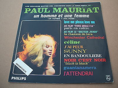 paul mauriat  rare mono lp  south american / colombian pressing lp easy lounge