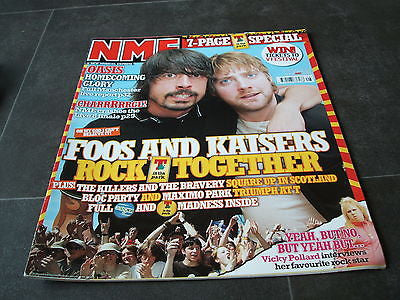 new musical express nme 16th july   2005 t in the park special