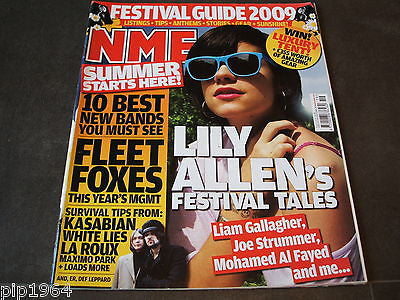 new musical express  nme  09  may  2009   front cover  lily allen