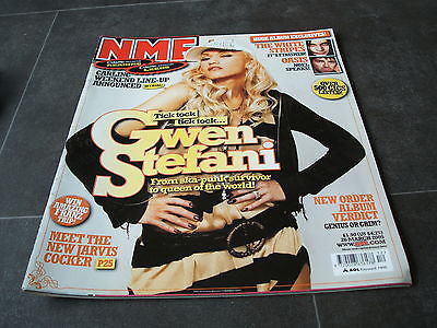 new musical express nme 26th march   2005 gwen stefani