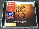 snow patrol final straw  original 2004  uk 12 track compact disc stickered case