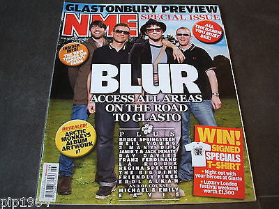 new musical express  nme  27th jun  2009   front cover  blur