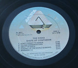 the kinks  state of confusion 1983 usa pressed arista label vinyl lp al9617
