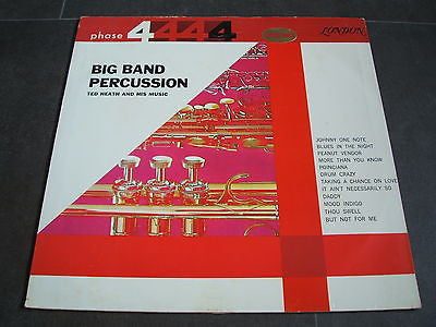 ted heath   big  band percussion   1960's south american pressed vinyl lp