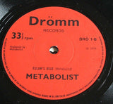 metabolist ep original 1979 uk dromm label vinyl 7" 45 silk screen sleeve
