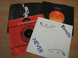 record collection of 4 x pop / soft rock vinyl 7" singles all ex con  lot 1