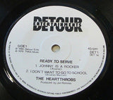 the heartthobs ready to serve 1980uk detour label vinyl 7" vinyl 45 punk newave