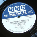 death & horror  volume 13  1977  bbc recordings sound effects vinyl lp  mint -