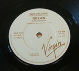 gillan  new orleans  1981  uk virgin label vinyl 7" single vs 406    nwobhm  ex+