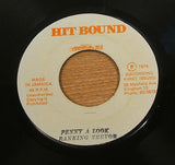 ranking trevor  penny a look   1974  jamaican hit bound label 7" vinyl 45