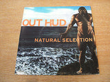 out hud natural selection 1998 usa issue  7" vinyl 45 experimental alt electro