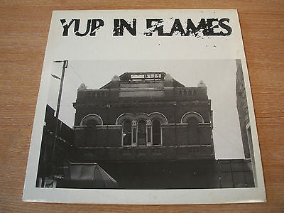 yup in flames various artists 1989 uk wwv label punk compilation vinyl lp ex+