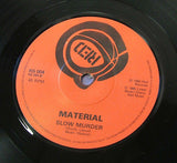 material discourse 1980 uk red records  label   7" vinyl 45 alt rock funk