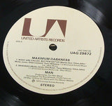 man maximum darkness  original 1975 uk  issue vinyl lp uag 29872
