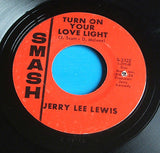 jerry lee lewis turn on your love light  / shotgun man usa smash label 45