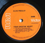 elvis presley  your cheating heart original oz  issue vinyl 7 inch single  e.p