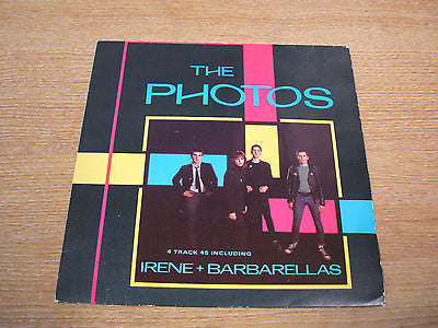 the photos irene & barbarellas  1980 uk  issue vinyl 7" single excellent  newave