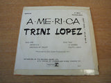 trini lopez a-me-ri-ca trini at pj's  original 1963 uk reprise  label vinyl 45