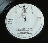 steve treatment  change of plan  1979 uk vinyl 7" 45 rare d.i.y  punk glam rock