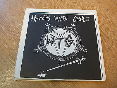 W.T.G haunting white castle 1989 usa pappa whopper label   vinyl 7" vinyl 45