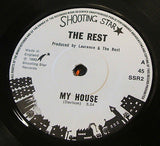 the rest    my house   1980  uk shooting star label   7" vinyl 45