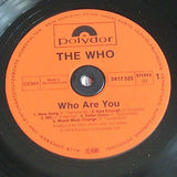 the who   who are you  west german polydor label vinyl lp excellent condition