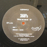 360's texas ep 1992 lemon  label  vinyl 12" single  alt rock grunge