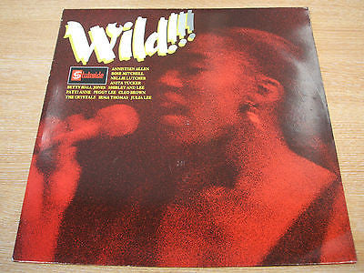 wild ! 1987 uk stateside label  funk soul compilation vinyl lp  excellent