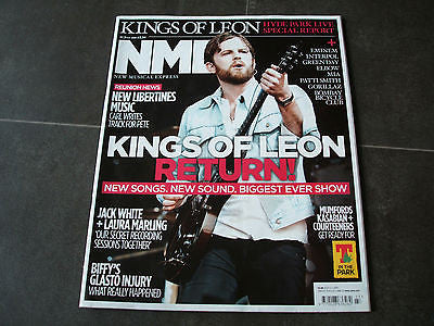new musical express nme  10.7.2010   kings of leon jack white libertines