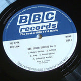 sound effects number 8   1972  bbc recordings sound effects vinyl lp  mint -