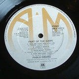 pablo cruise part of the game 1979  uk issue vinyl lp  soft rock powerpop promo