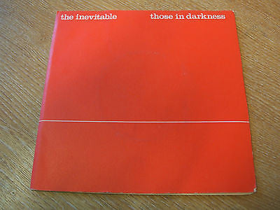 the inevitable  those in darkness  1980 uk   vinyl 7" vinyl 45 experimental jazz