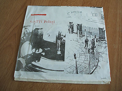 scritti politti skank bloc bologna original 1978 uk  7" vinyl 45 rare alt punk